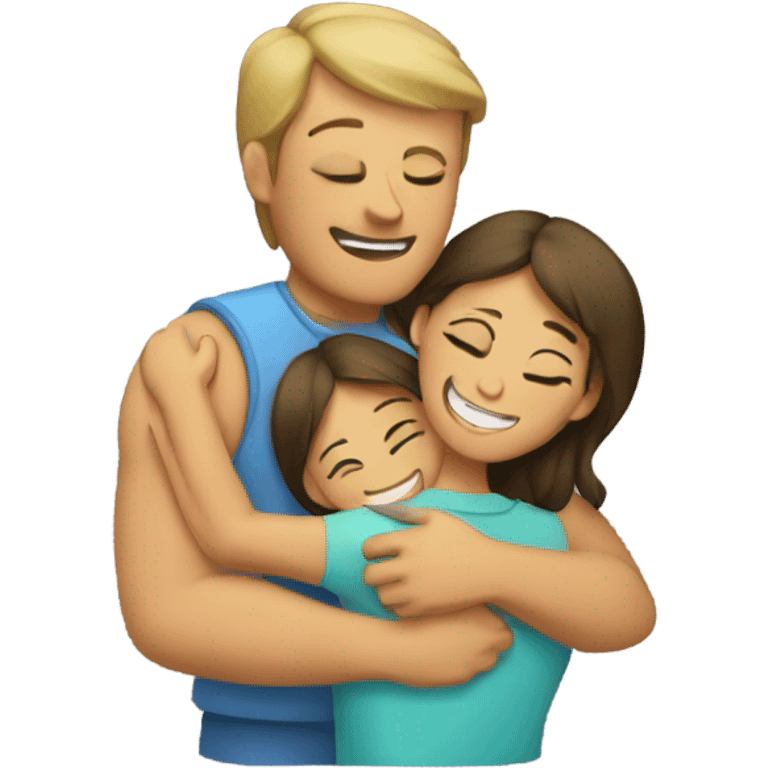 Family hug emoji