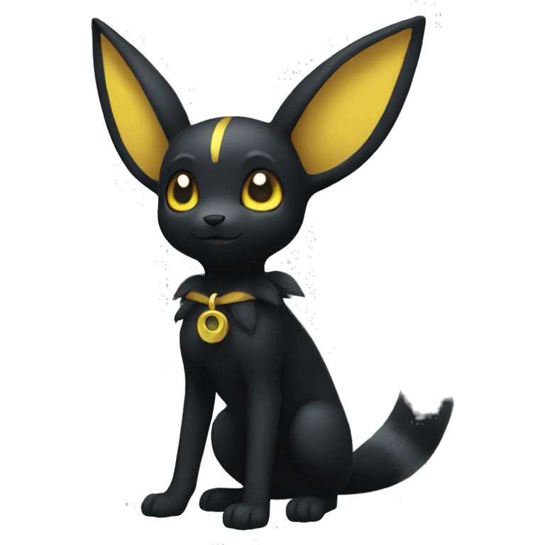 Umbreon full body emoji