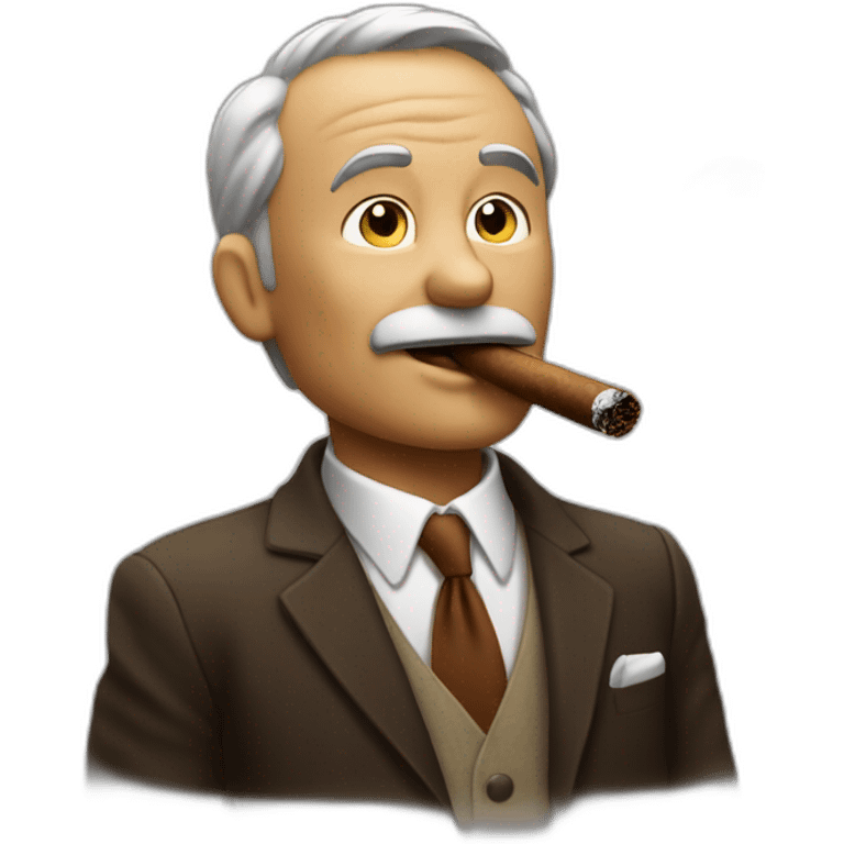 Today smoking cigar emoji