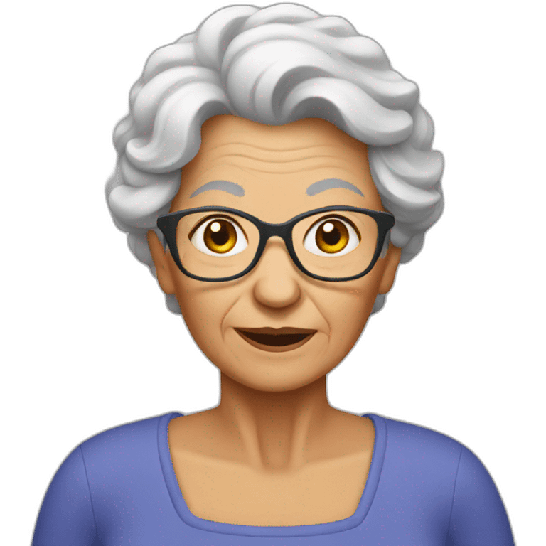 Granny  emoji