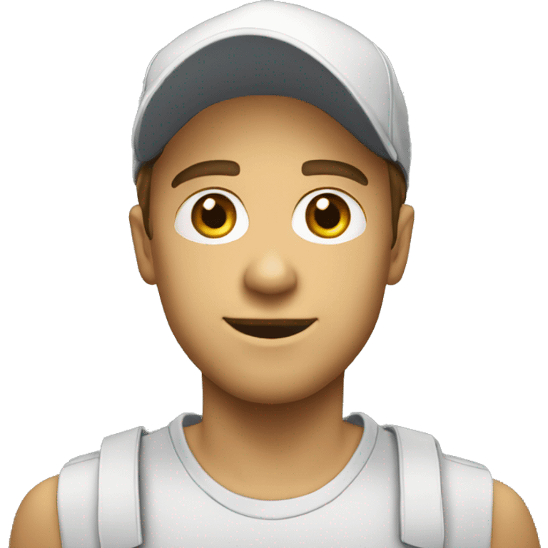 white cis courier emoji