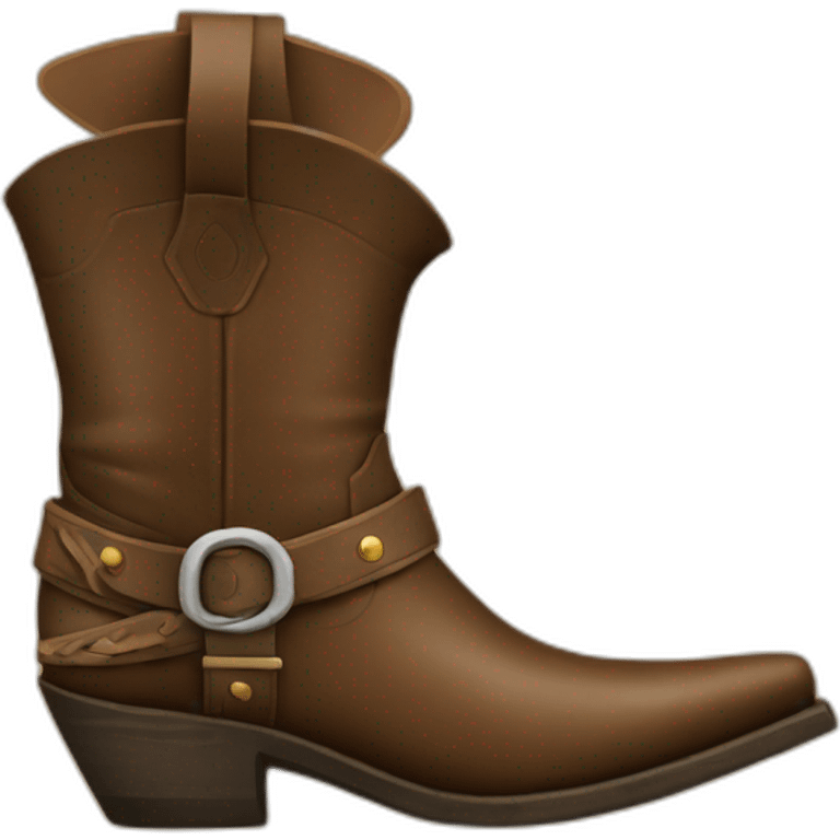 Santiag boot  emoji