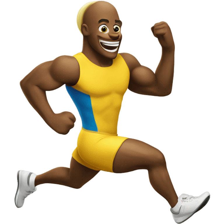 fit banana sprinting emoji