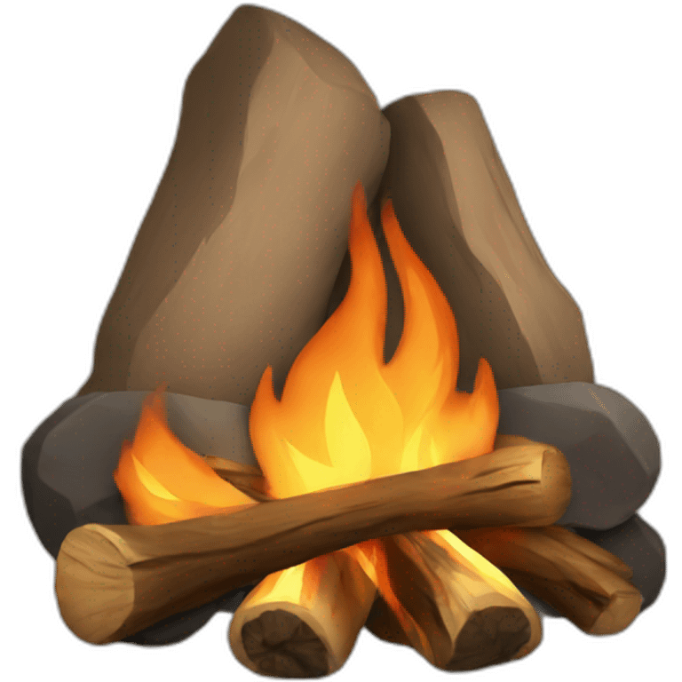 Campfire emoji