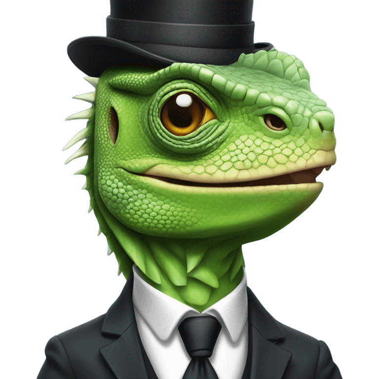 capitalist-iguana emoji