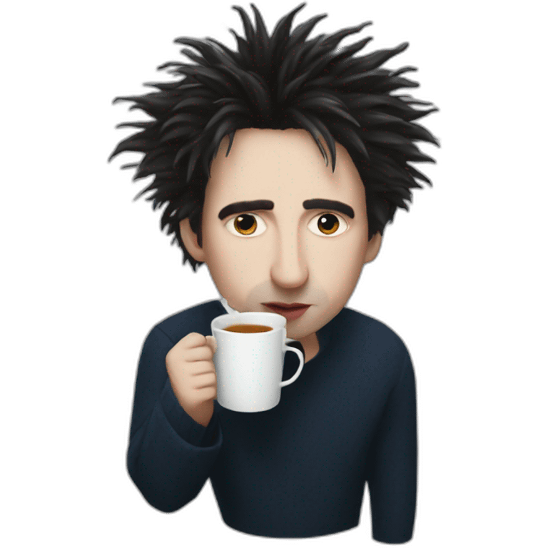 robert-smith-drinking-tea emoji