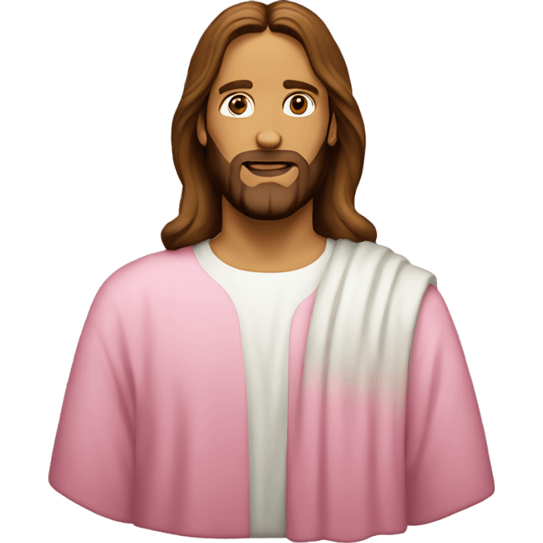 jesus pink emoji