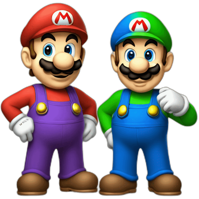 Mario & Luigi emoji