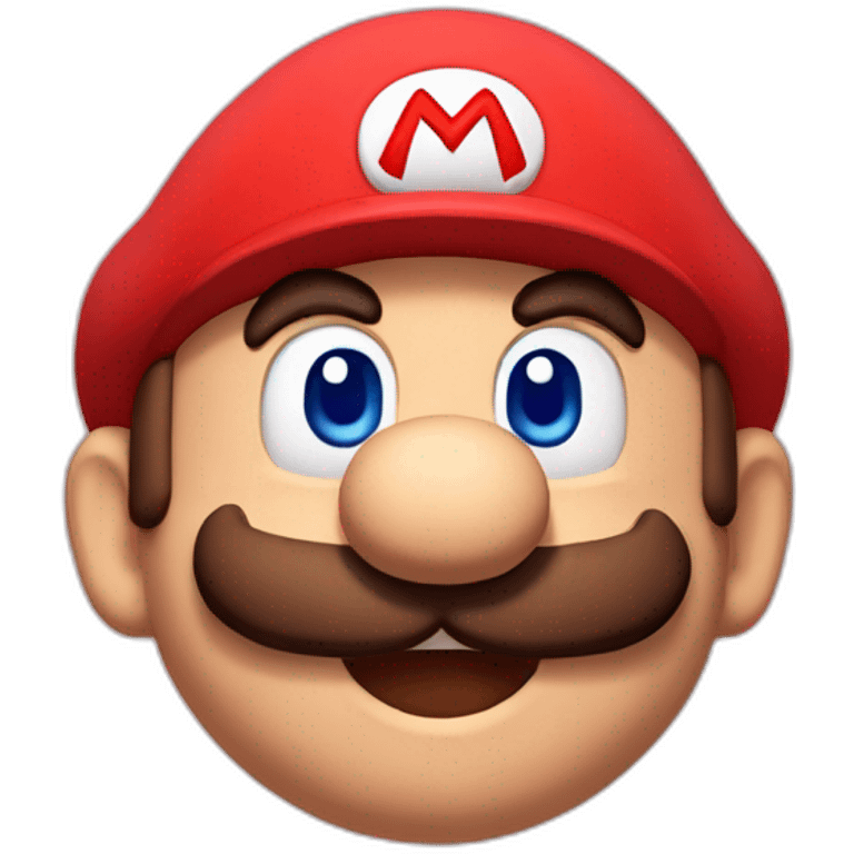 mario with heart eyes emoji