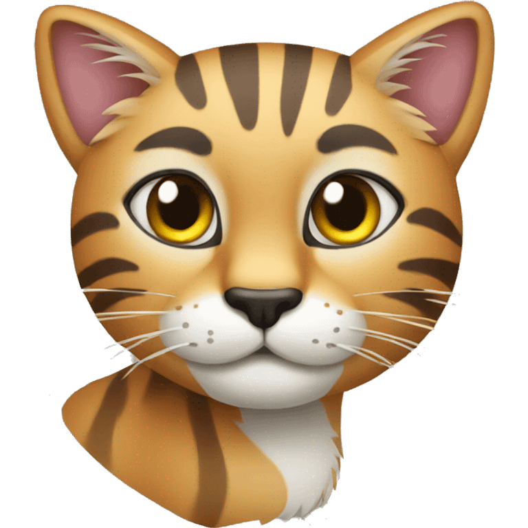 wild cat emoji