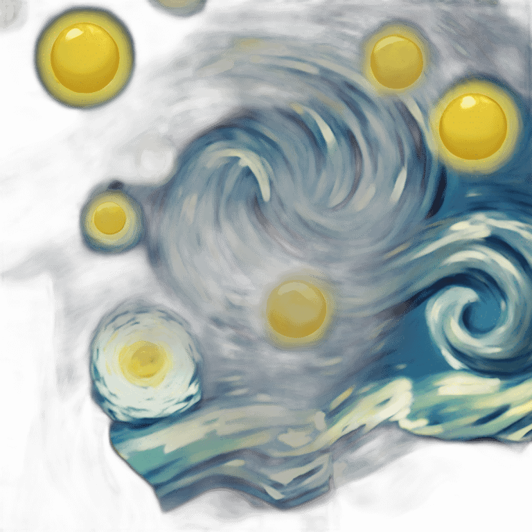 The starry night emoji