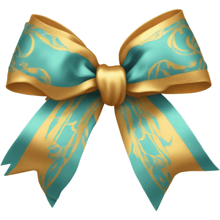 Coquette bow emoji