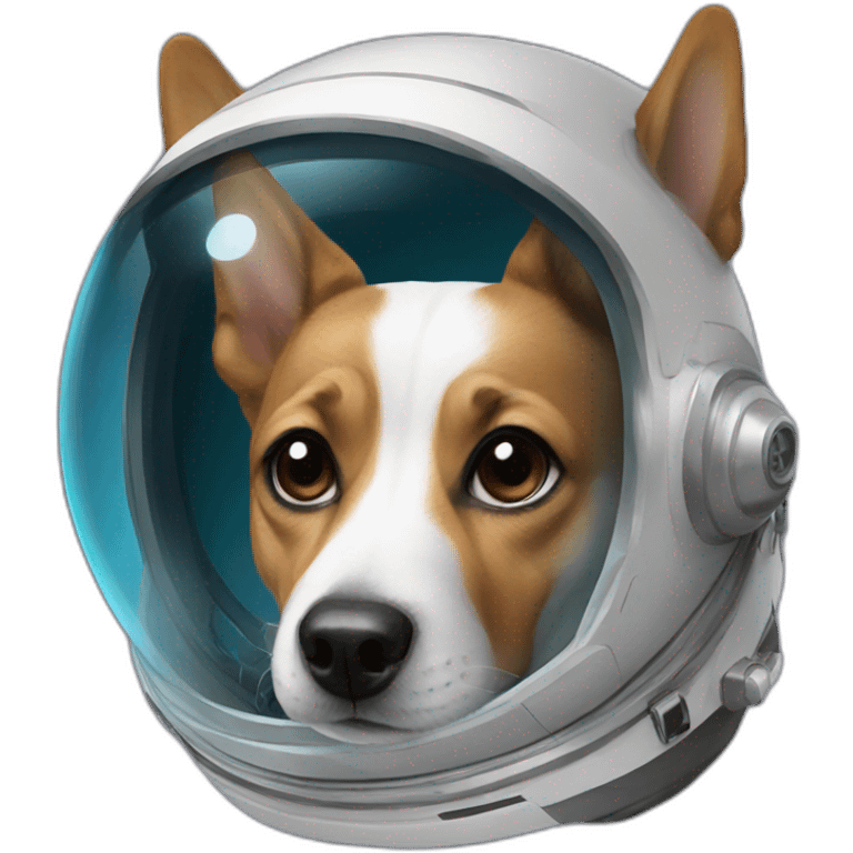 astronaut dog emoji