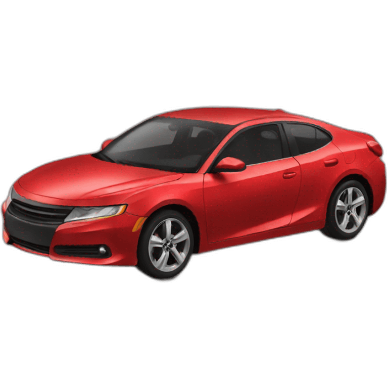 a car red color emoji