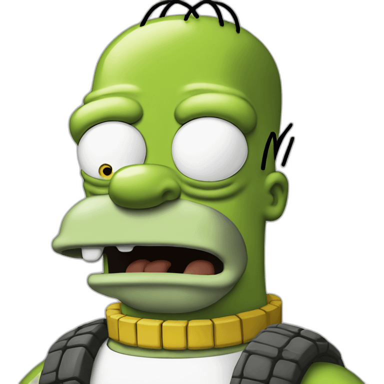 Allien Homer Simpson emoji