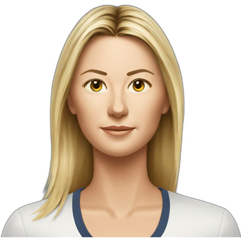 Maria Sharapova at 36 years old  emoji