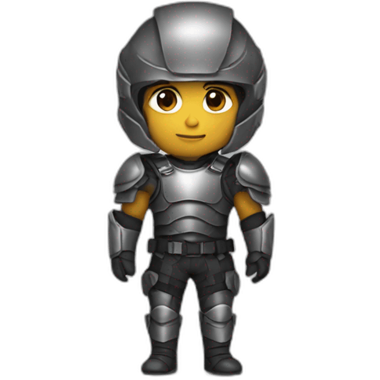 me wearing body armor  emoji