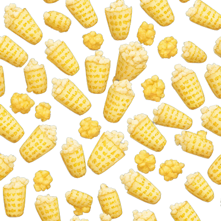 large pop corn emoji