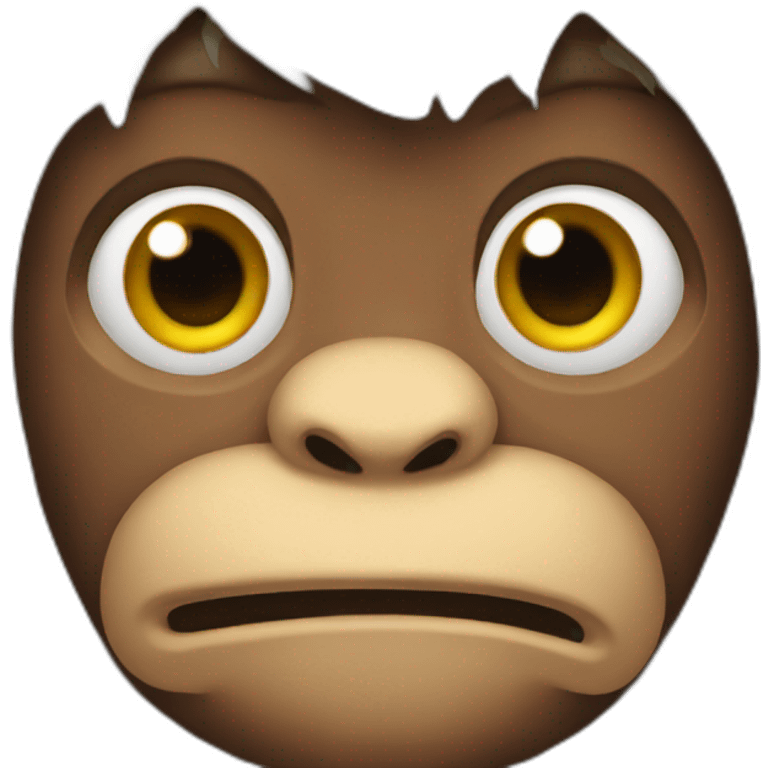 critical monkey emoji