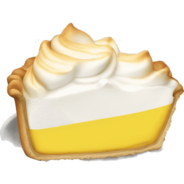 Lemon meringue pie  emoji