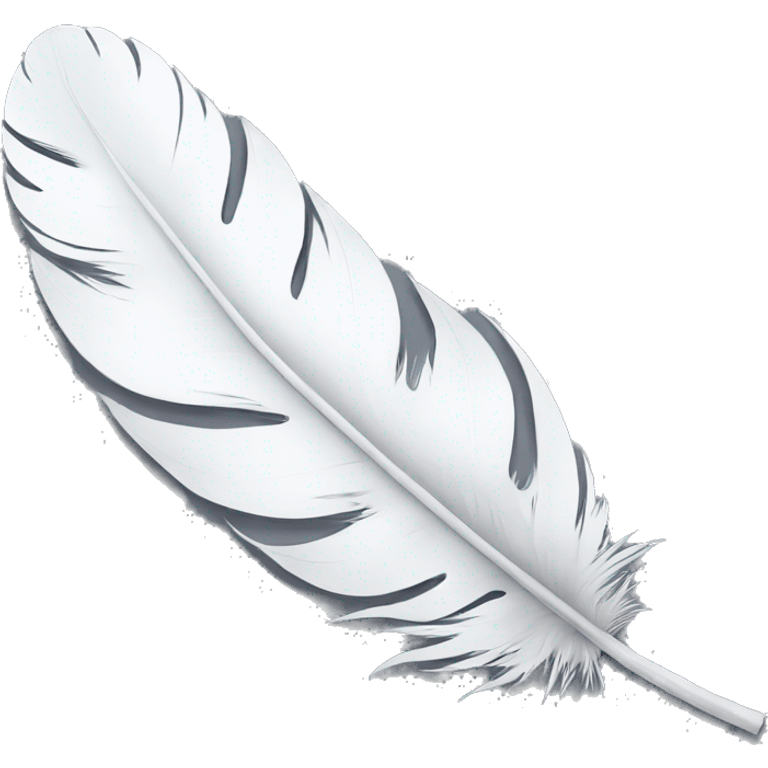 White feather emoji