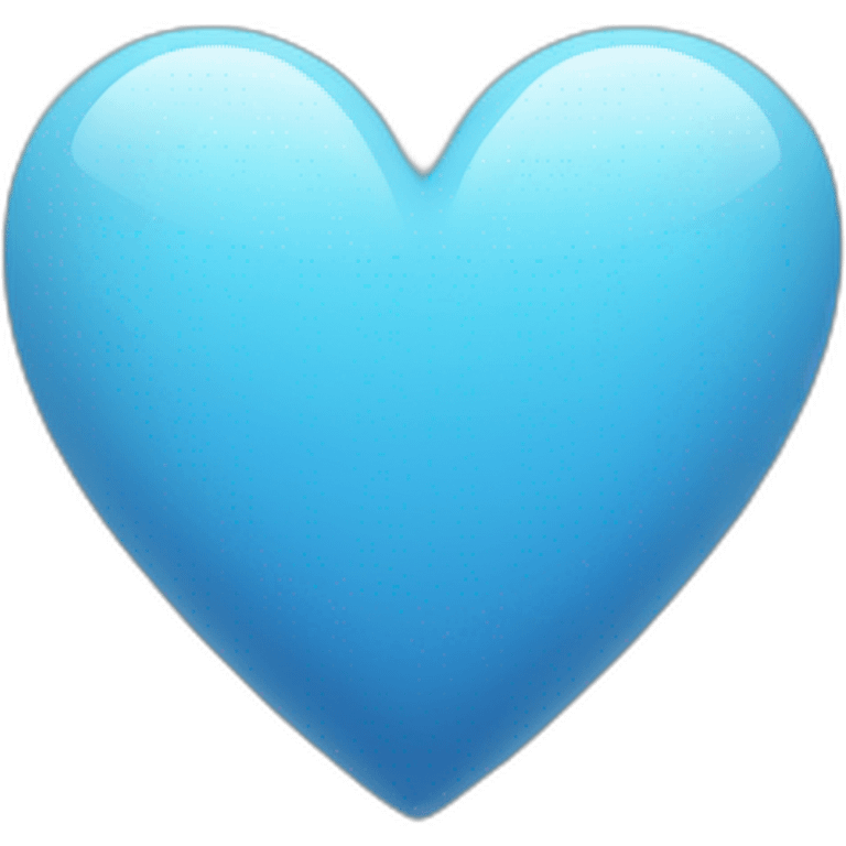 Blue heart emoji