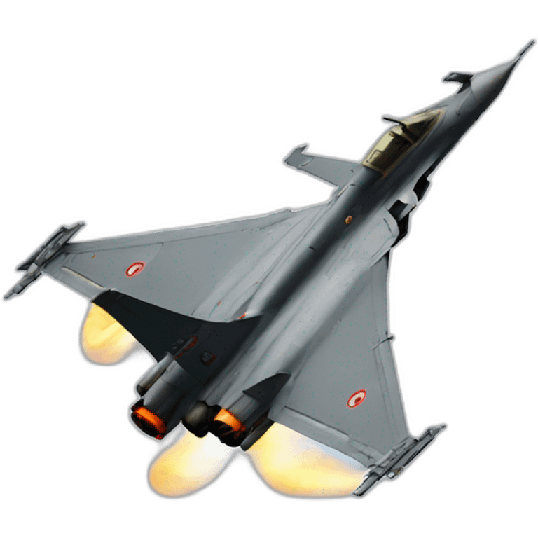 Rafale with post-combustion emoji