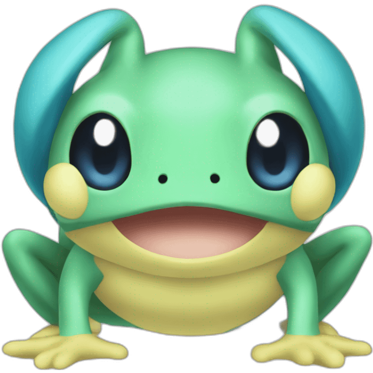 Froakie anime emoji