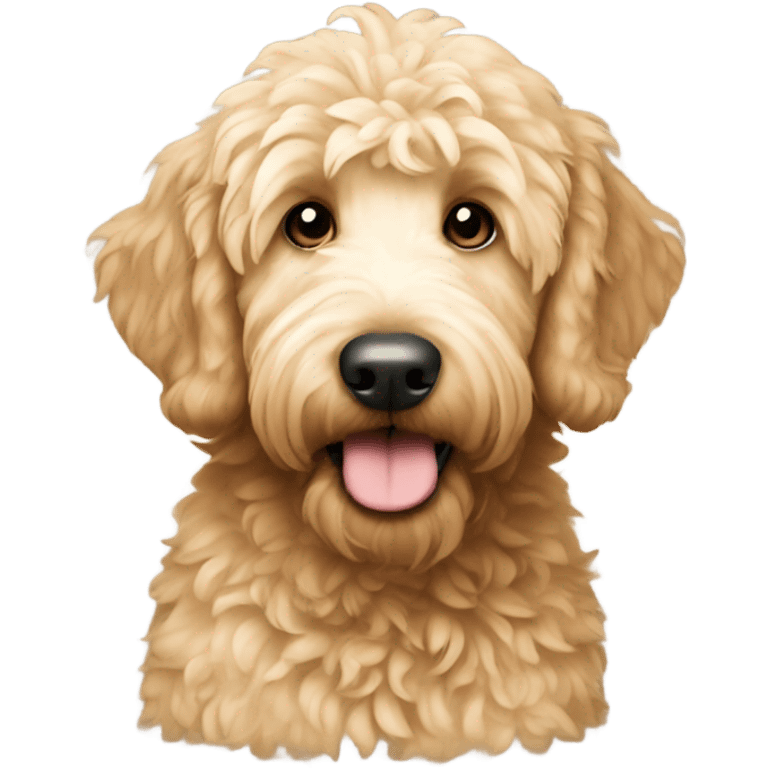 Golden doodle  emoji