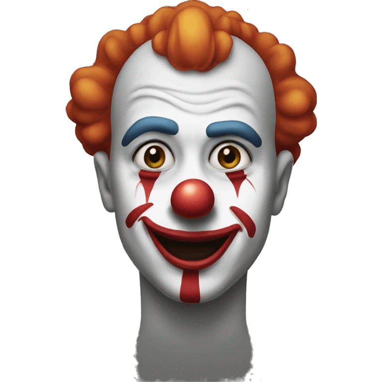 Clown start emoji