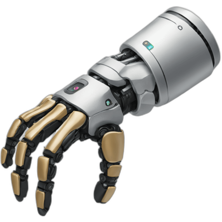 bionic arm emoji