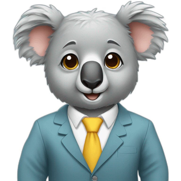 koala teacher emoji