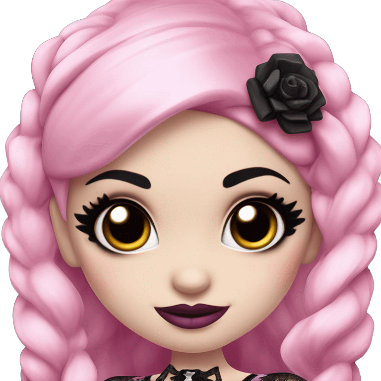 draculaura monster high skull emoji