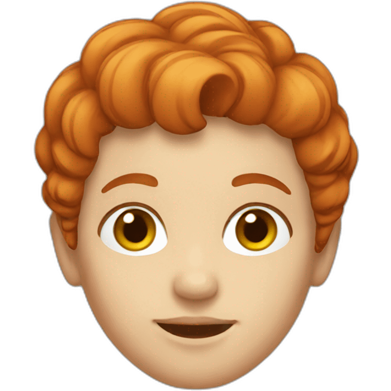 redhead emoji