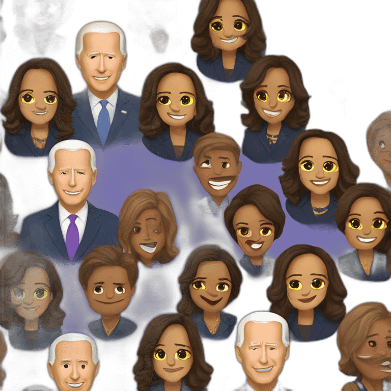 Joe Biden Kamala Harris  emoji