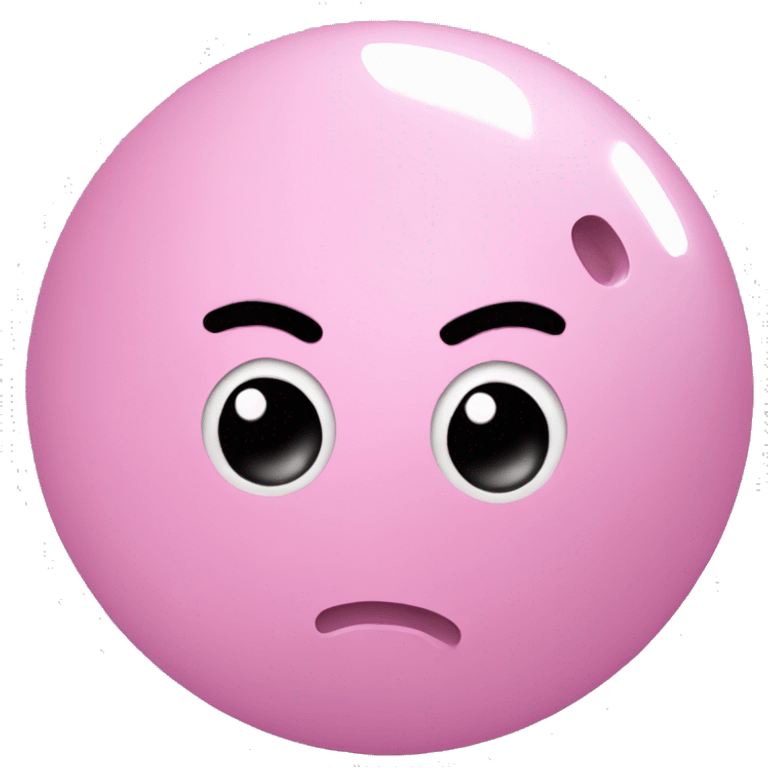 light pink pickle-ball ball emoji