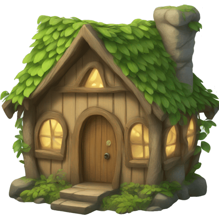 Fairy cabin emoji