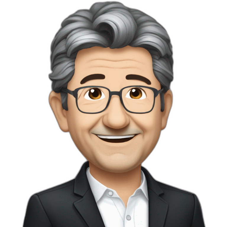 Kawai Jean-Luc melenchon emoji