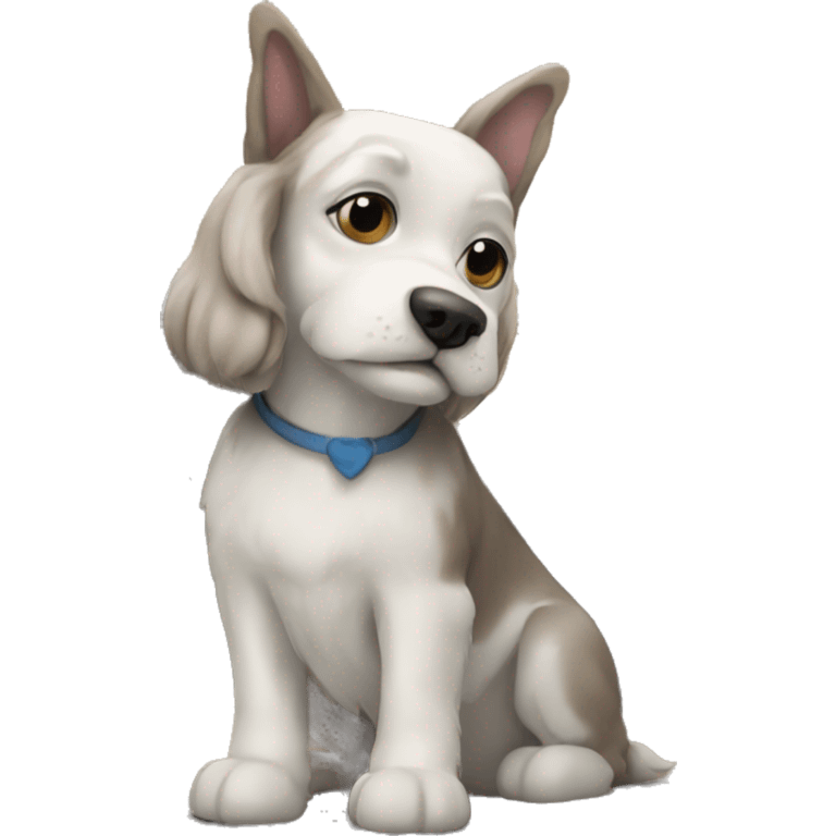 Spire dog emoji