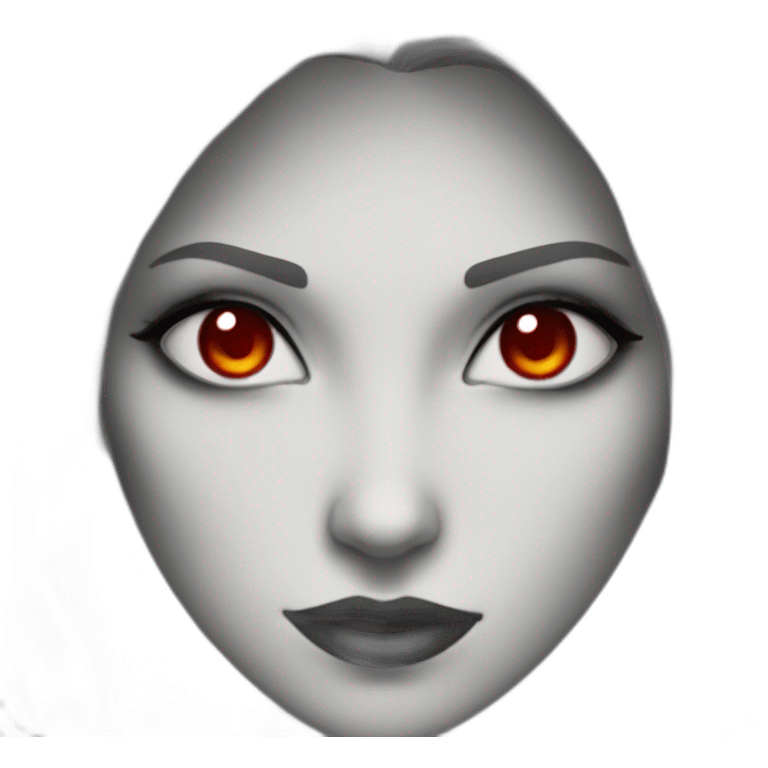 Sylvanas-with-whiteskin-red-eyes emoji