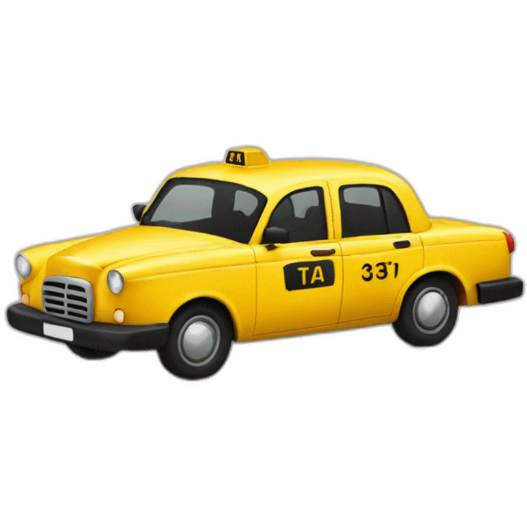 taxi emoji