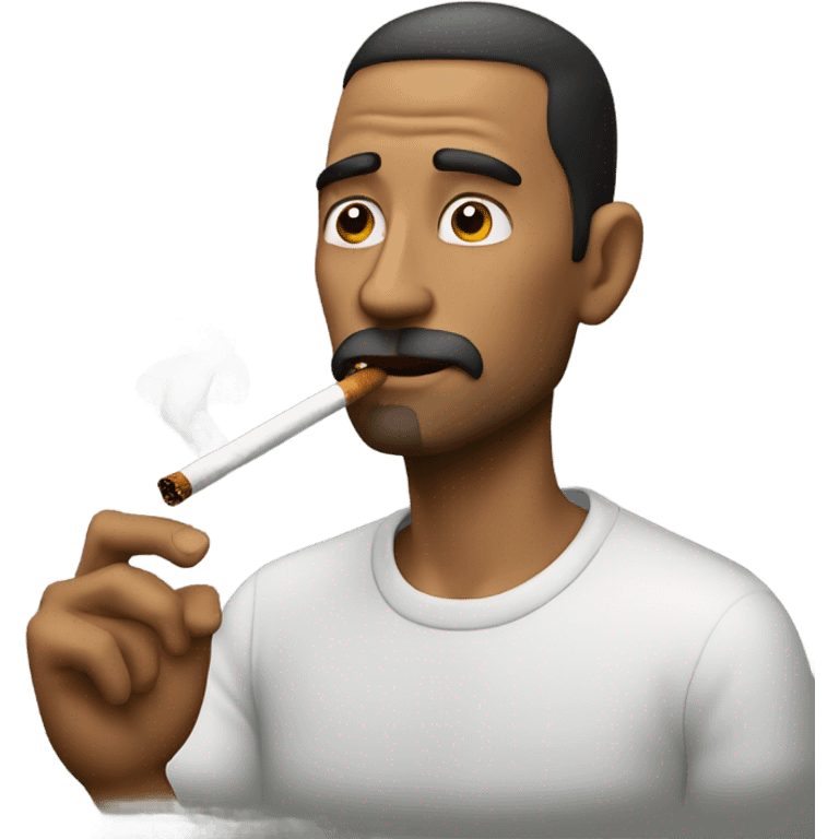 guy smokin emoji