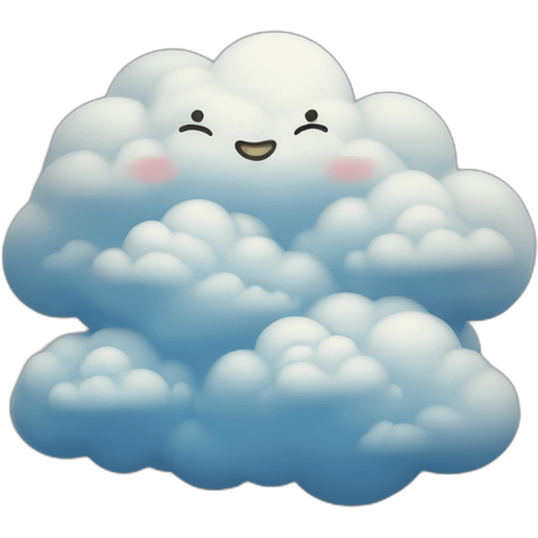 head in the clouds emoji