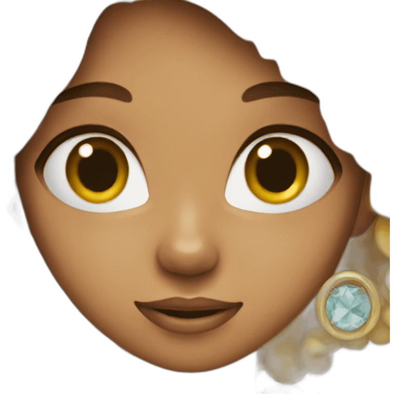 Girl wearing a ring  emoji