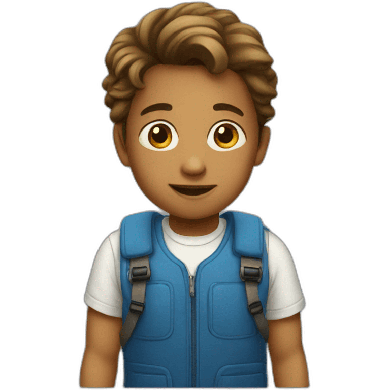 smart child emoji