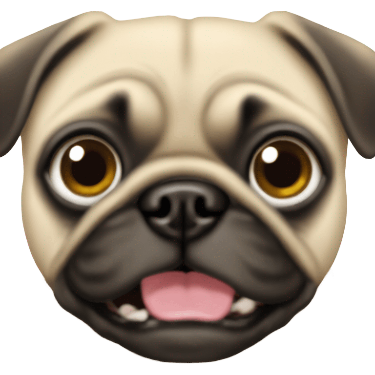 Pug emoji