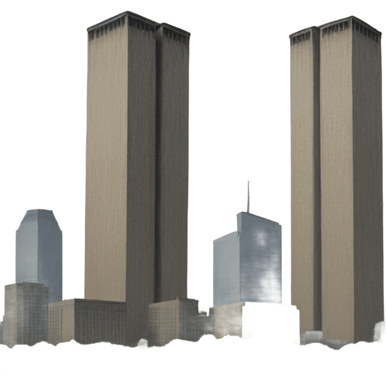 Twin towers emoji