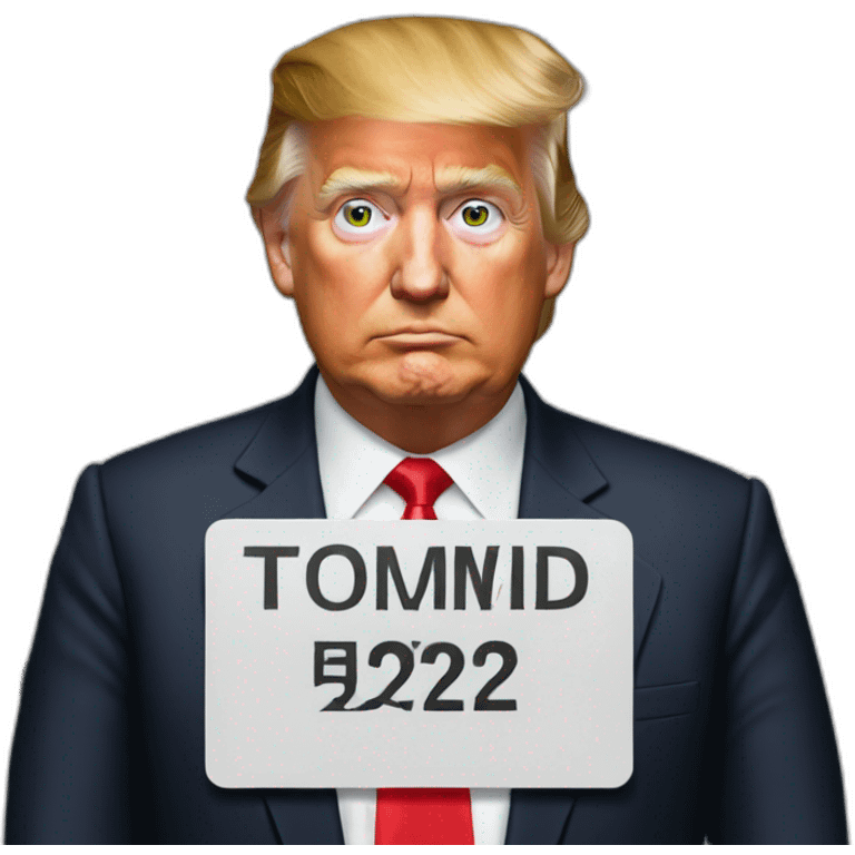 donald-trump-mugshot emoji