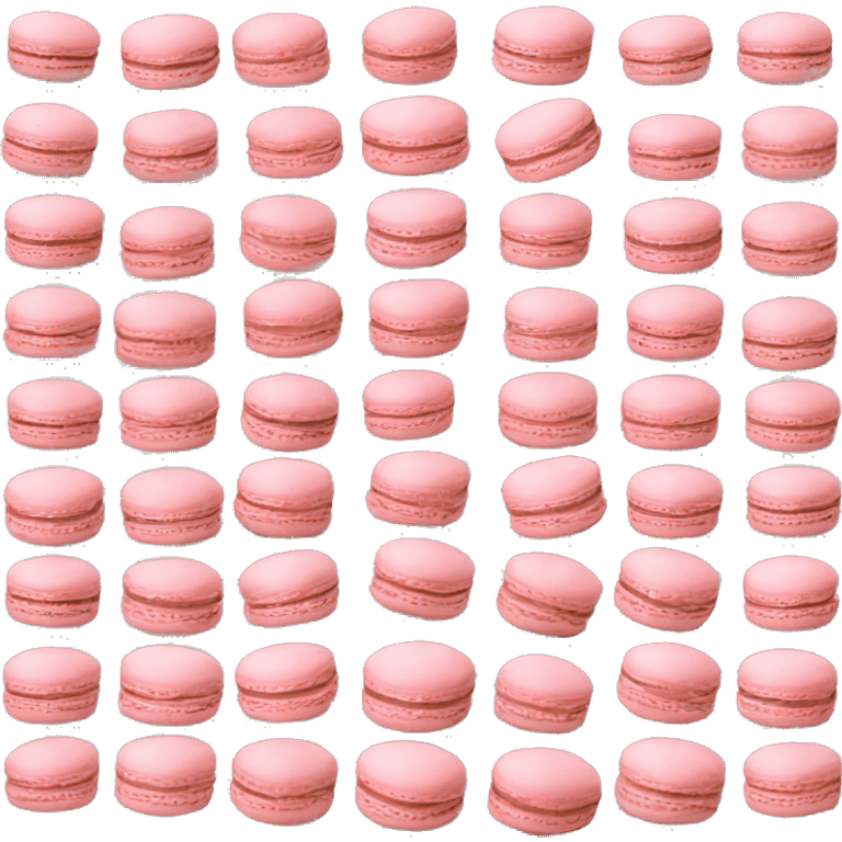 Light pink macaron emoji