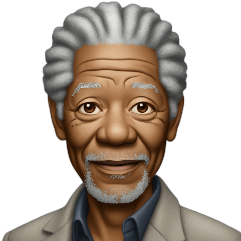 morgan freeman this emoji